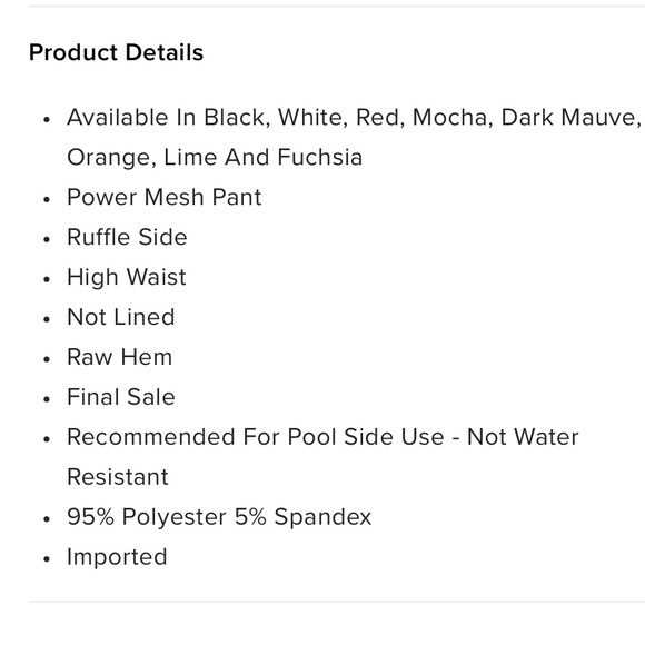 NWT Fashion Nova Sunshine See Through Cover-up Pant Sz: S - Picture 10 of 16